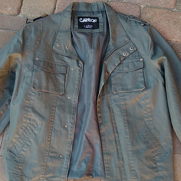 Carbon wind/water resistant Jacket - Picture 2 of 8